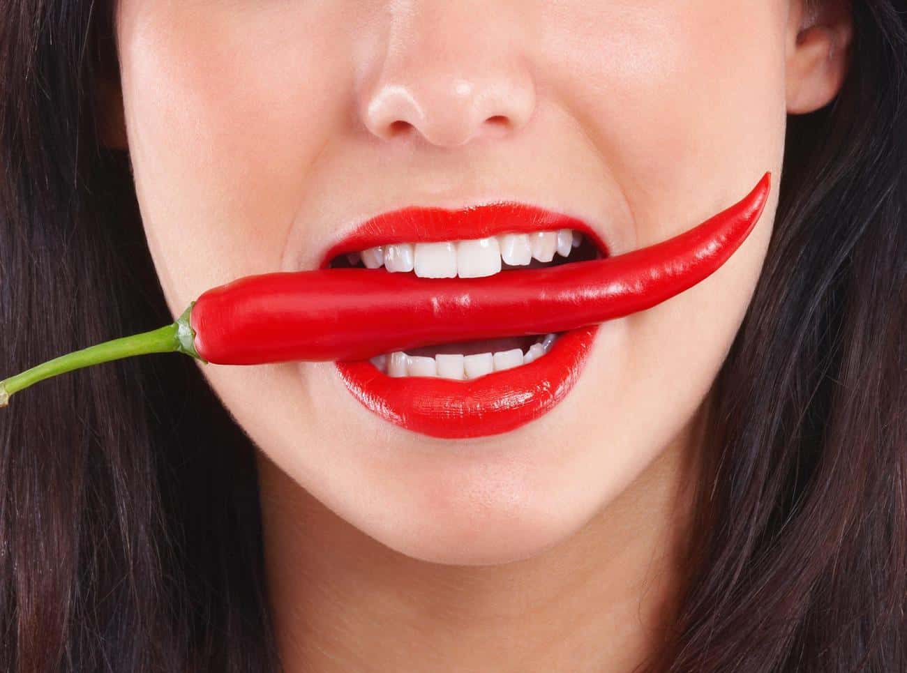 Close-up of a smile with immediate whitening results after treatment Southend-on-Sea