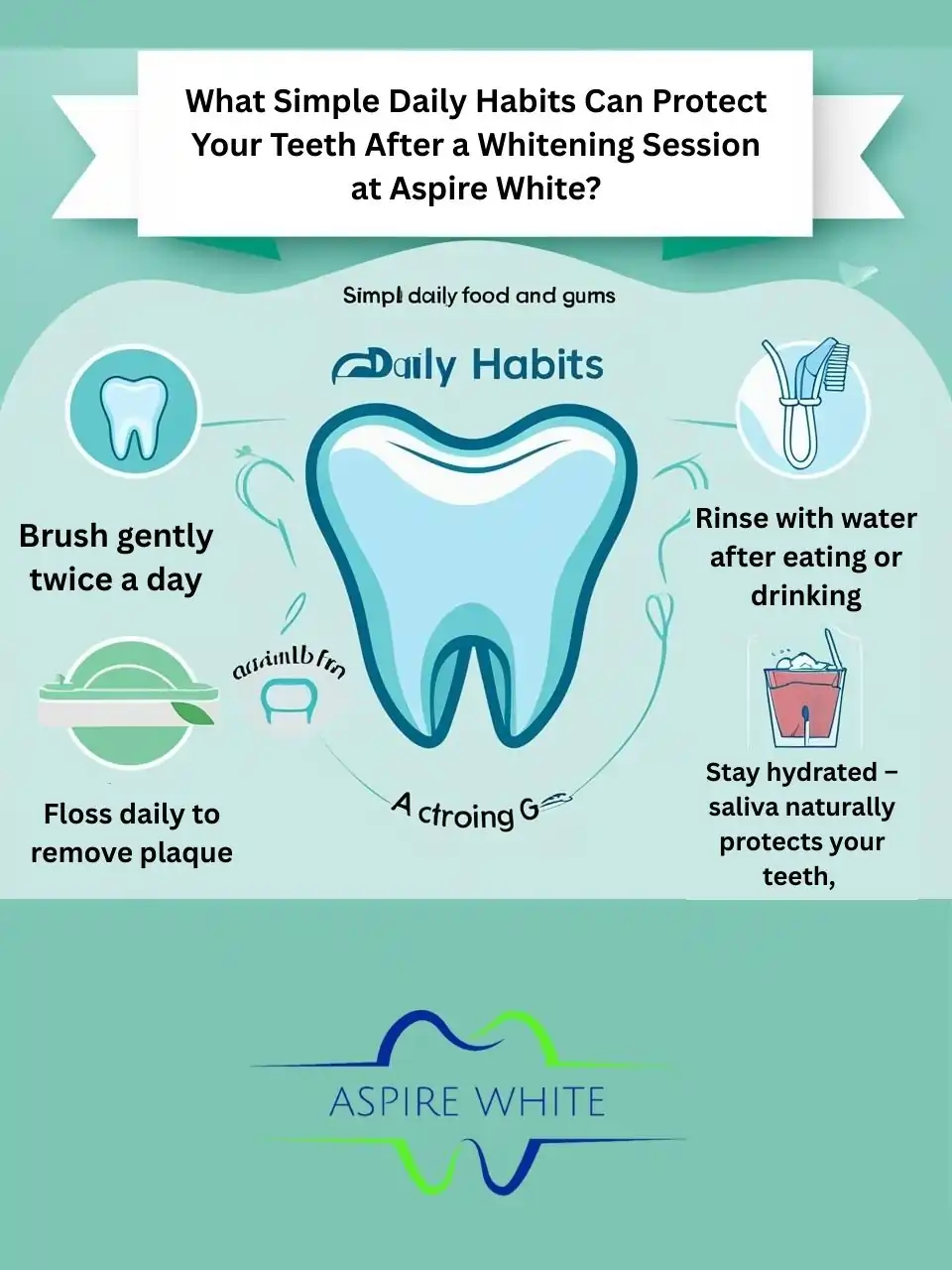 What Simple Daily Habits Can Protect Your Teeth After a Whitening Session at Aspire White Southend-on-Sea