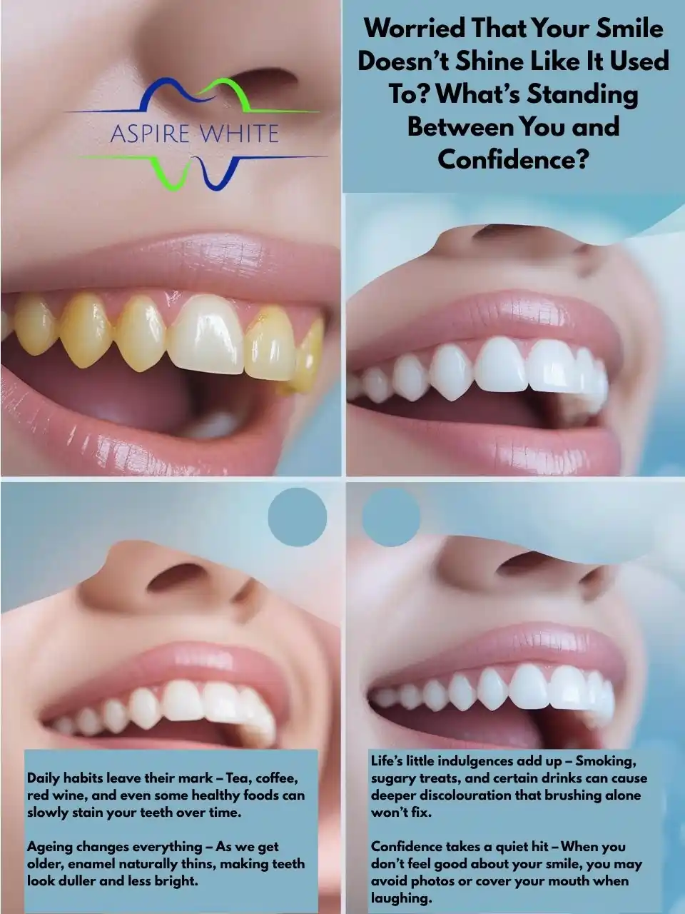 Worried That Your Smile Doesn’t Shine Like It Used To What’s Standing Between You and Confidence Southend-on-Sea